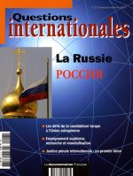 Questions internationales, La Russie, N°27, septembre-octobre 2007. La Documentation Française
