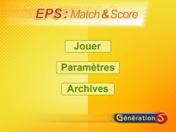 EPS : A la Une : EPS Match & Score, une application à découvrir avec Florian Colombat - Dossier : Projet de nouveaux textes EPS concernant l’évaluation au Diplôme National du Brevet et aux baccalauréats général et technologique