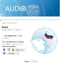 page russe audiolingua