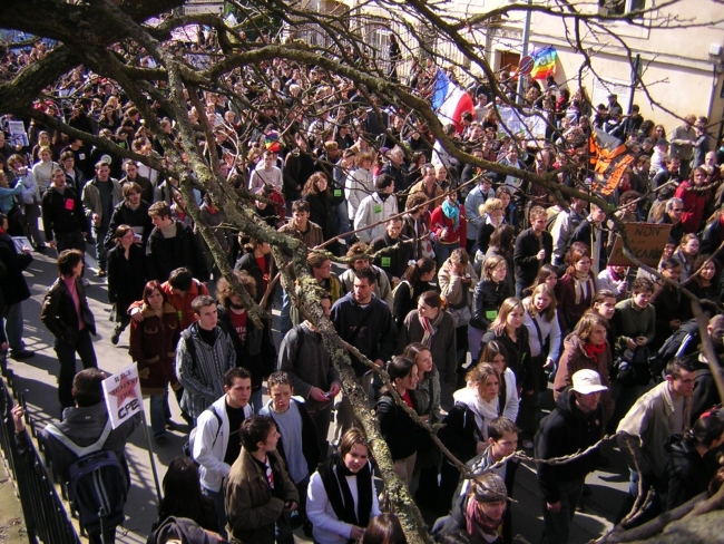 Rennes - de 20 à 50 000 manifestants - Photo Dominique Galiana 