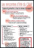 Pédagogie : Les rencontres d&rsquo;été du Crap