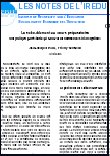 Pédagogie : Redoublement et passage au CP