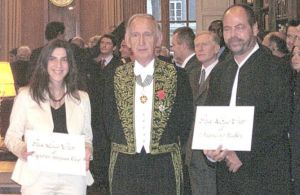 Le prix Louis Cros 2005 remis à Cypora Petitjean-Cerf et François Muller