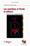 Sanctions à l&rsquo;école : un ouvrage indispensable