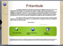 A la Une : Un livret interactif sur les TICE en EPS