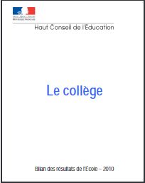 Le HCE veut un collège du socle commun