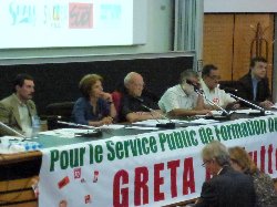 GRETA : L&rsquo;intersyndicale veut en finir avec le GIP