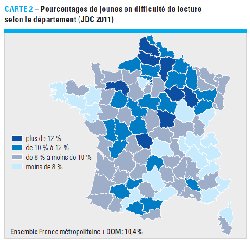 Lecture : De surprenants écarts régionaux