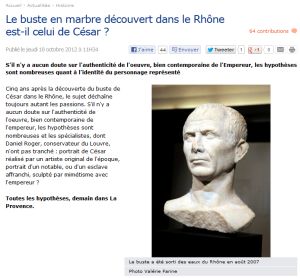 A la Une : Jules César : Il est partout !