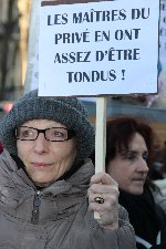 Les professeurs du privé veulent l&rsquo;égalité pour leur retraite