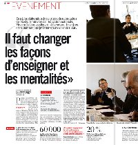 Vincent Peillon dans Libération aujourd&rsquo;hui