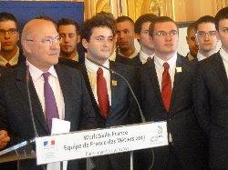 L&rsquo;équipe de France des métiers sur les marques