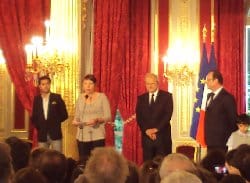 Prix de l&rsquo;Audace artistique et culturelle : Des écoliers félicités par François Hollande