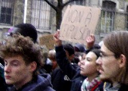 Sale temps pour la mobilisation des lycéens contre les expulsions