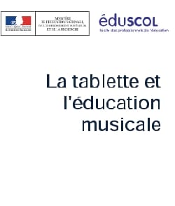 La tablette en éducation musicale