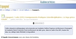 À la Une: L&rsquo;espagnol dans la réforme du collège 2016