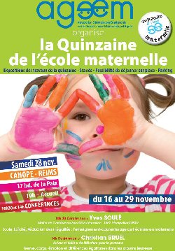 Quinze jours pour l&rsquo;école maternelle