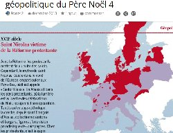 La géographie du Père Noël