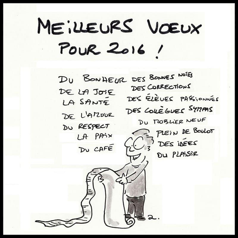 Le Café pédagogique vous souhaite une bonne année !