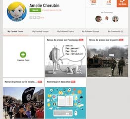 Préparer une réécriture de Candide avec Scoopit