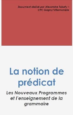 Précis de grammaire à destination des prédicateurs