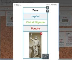 Quand des 5èmes font parler les dieux de l’Olympe
