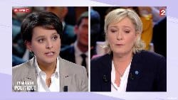N Vallaud-Belkacem et les contradictions de Marine Le Pen
