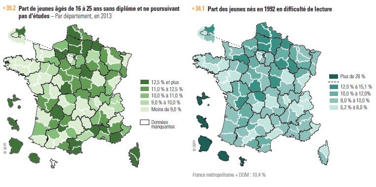 Inégalités de réussite et d&rsquo;investissement dans l&rsquo;école française
