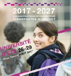 L&rsquo;université d&rsquo;été du Cnesco