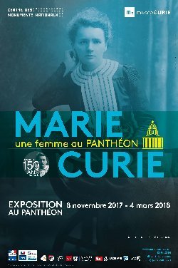 L’invitation-expo de la semaine : « Marie Curie, une femme au Panthéon »