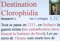 Un roman de 5èmes sur l’avenir de la planète
