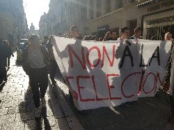 Mobilisation lycéenne contre Parcoursup