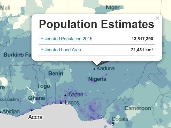Géo : La population en un coup de souris