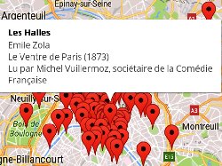 Le Paris des écrivains sur votre smartphone