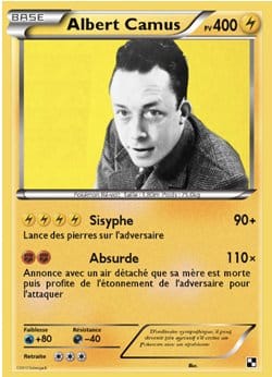 De la littérature considérée comme un jeu Pokemon !