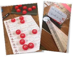 La numération avec des bouchons