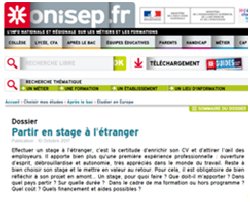 Partir en stage à l&rsquo;étranger