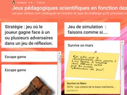 Jeux scientifiques