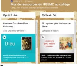 Des ressources pour l&rsquo;histoire-géo au collège et au lycée