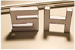 Primaire : Des lettres en 3D