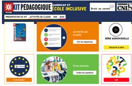 Handicap : Le kit pédagogique de l&rsquo;Onisep
