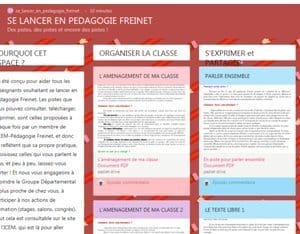 Se lancer en pédagogie Freinet