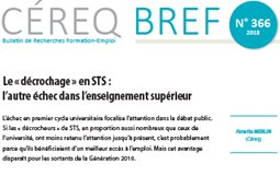 Qui sont les décrocheurs des STS ?