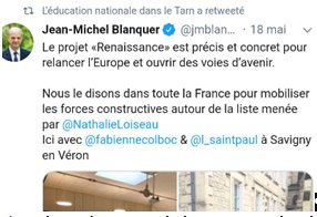 La FSU dénonce la propagande politique de la rectrice de Toulouse et du Dasen du Tarn