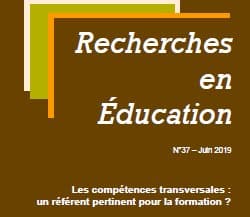 Les compétences transversales : un référent pertinent pour la formation ?
