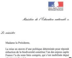 Environnement : Le ministre demande au CSP de revoir les programmes de l&rsquo;école et du collège