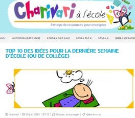 Finir l&rsquo;année à l&rsquo;école