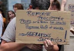 Tensions dans des lycées