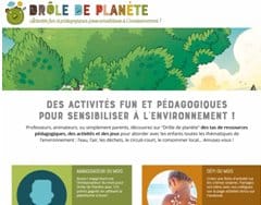 Environnement : Des activités pour les élèves