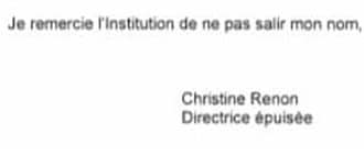 Pantin : Christine Renon, « directrice épuisée »